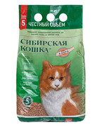 Фото Сибирская Кошка Флора впитывающий наполнитель для кошек